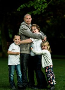 Outdoor family photos in Exmouth