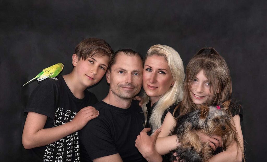 family and pets photo sessions Exeter